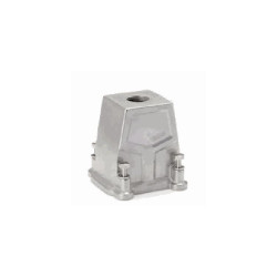 Capot 6B, Aluminium moulé sous pression, IP68/IP69K, Sortie horizontale, M20